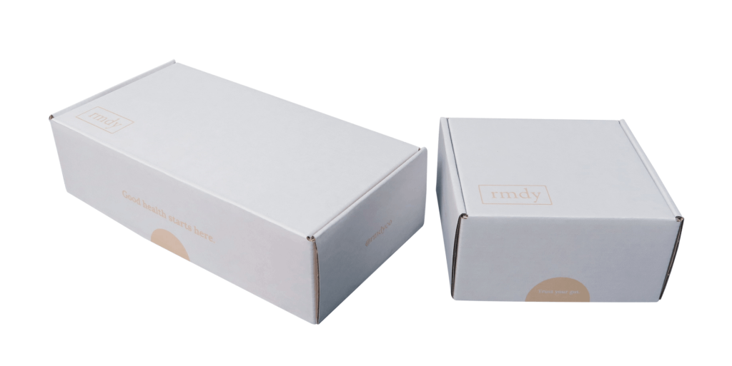 Rmdy product shipping boxes