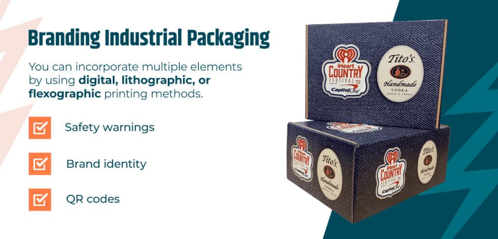 you can incorporate multiple elements by suing digital lithographic or flexographic printing methods