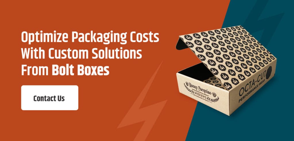 Optimize packaging costs with bolt boxes