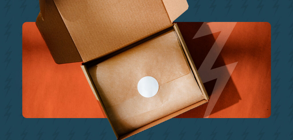 a well organized kraft box