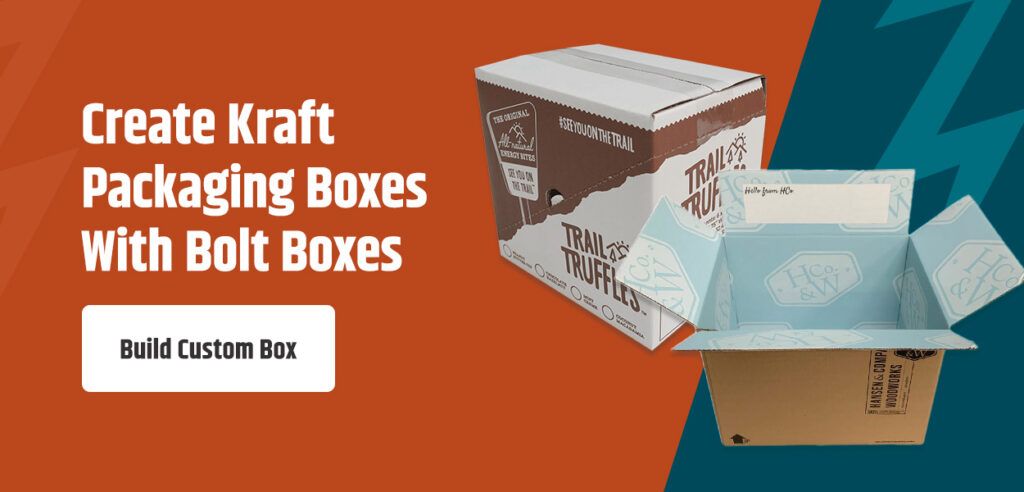 Create Kraft Packaging boxes 